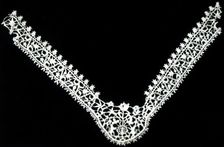 Collar (Made from a Border), Italy, c. 1600. Creator: Unknown