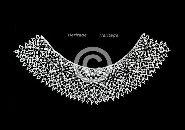Collar (Made from Border), Italy, 1601/25. Creator: Unknown.