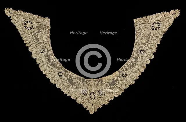 Collar, Belgian, ca. 1850. Creator: Unknown.