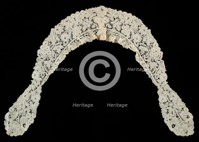 Collar, Belgian, ca. 1850. Creator: Unknown.