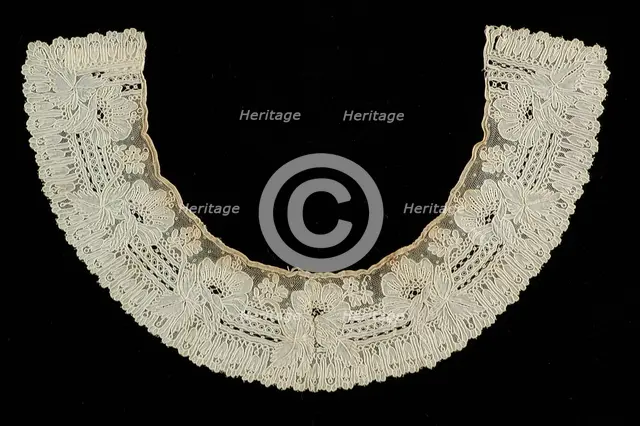 Collar, Belgian, ca. 1855. Creator: Unknown.