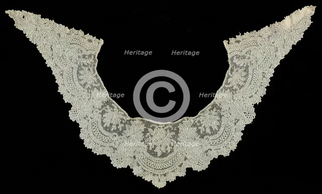 Collar, Belgian, ca. 1860. Creator: Unknown.