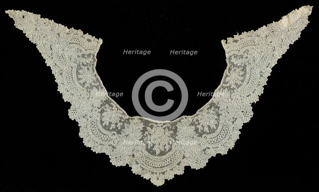 Collar, Belgian, ca. 1860. Creator: Unknown.