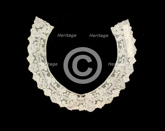 Collar, Belgian, ca. 1860. Creator: Unknown.