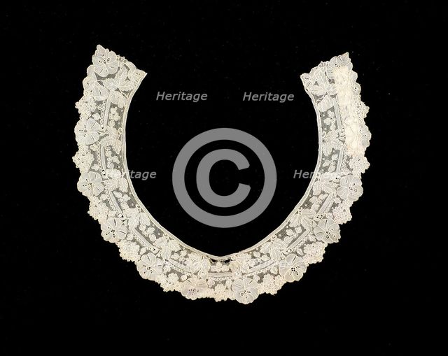 Collar, Belgian, ca. 1860. Creator: Unknown.