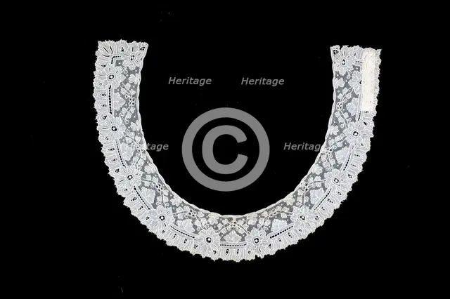 Collar, Belgian, ca. 1860. Creator: Unknown.