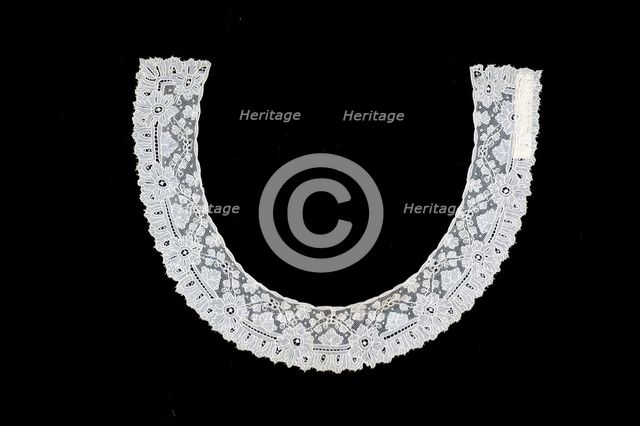Collar, Belgian, ca. 1860. Creator: Unknown.