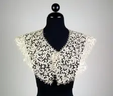 Collar, Belgian, ca. 1890. Creator: Unknown