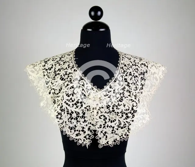 Collar, Belgian, ca. 1890. Creator: Unknown.
