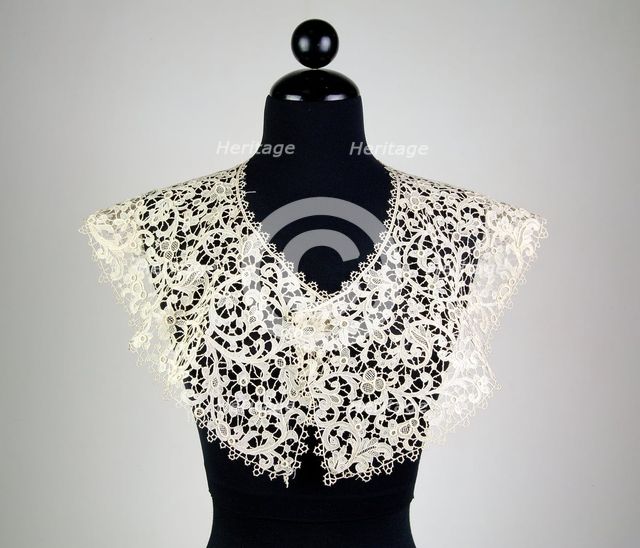 Collar, Belgian, ca. 1890. Creator: Unknown.
