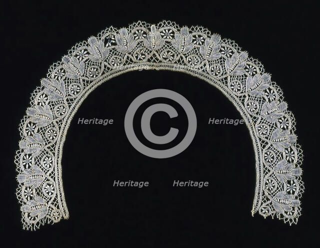 Collar, Belgium, 1850s/60s. Creator: Unknown.