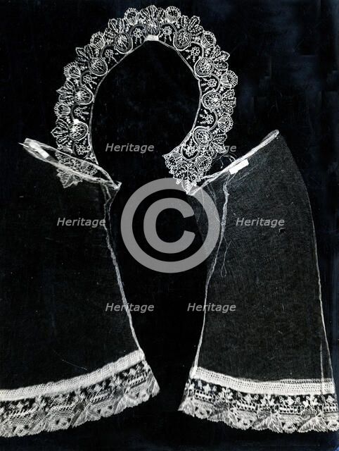 Collar, Belgium, 1860s. Creator: Unknown.