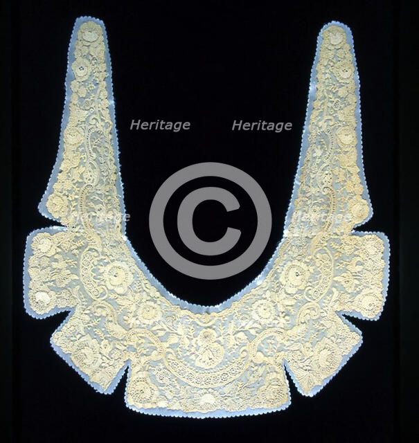 Collar, Belgium, 1880/90. Creator: Unknown.