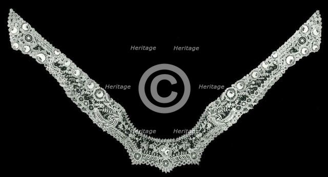 Collar, Belgium, 1880s/90s. Creator: Unknown.