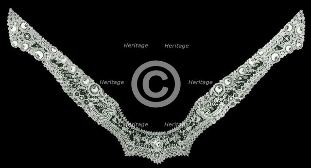 Collar, Belgium, 1880s/90s. Creator: Unknown.