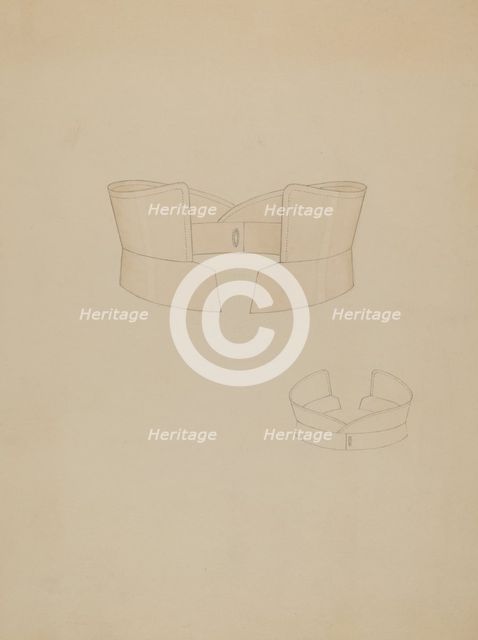 Collar, c. 1936. Creator: Henry De Wolfe.