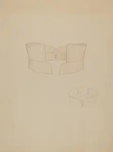 Collar, c. 1936. Creator: Henry De Wolfe
