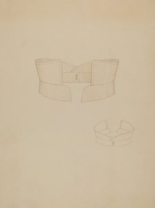 Collar, c. 1936. Creator: Henry De Wolfe