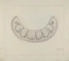 Collar, c. 1937. Creator: Marie Famularo