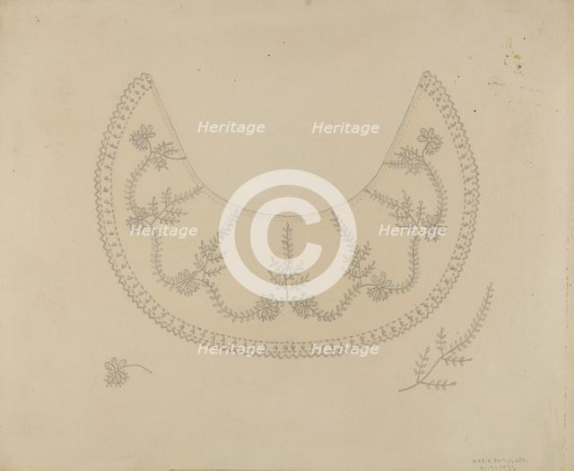 Collar, c. 1938. Creator: Marie Famularo.