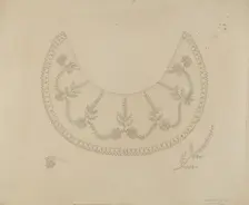 Collar, c. 1938. Creator: Marie Famularo