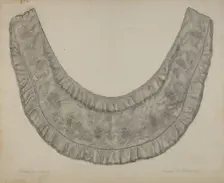 Collar, c. 1938. Creator: Andrew Topolosky
