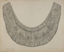 Collar, c. 1938. Creator: Andrew Topolosky