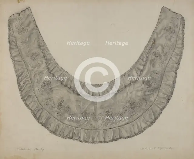 Collar, c. 1938. Creator: Andrew Topolosky.