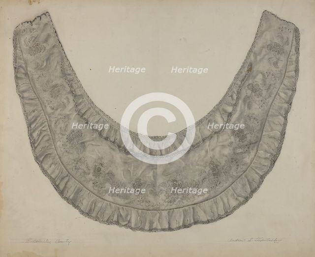 Collar, c. 1938. Creator: Andrew Topolosky.