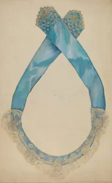 Collar, c. 1939. Creator: Marie Alain