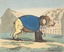 Collar'd Pork, July 25, 1800., July 25, 1800. Creator: Thomas Rowlandson