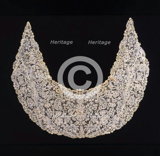 Collar, Flanders, 1725/75. Creator: Unknown.