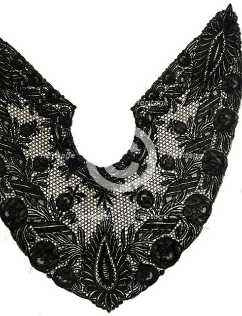 Collar, France, c. 1880. Creator: Unknown.