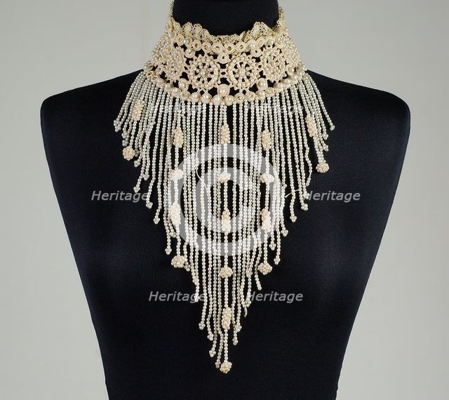 Collar, French, 1892. Creator: Unknown.