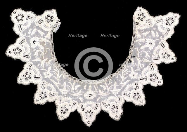 Collar, possibly Swiss, 1840-60. Creator: Unknown.