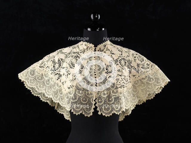 Collar, probably Irish, ca. 1890. Creator: Unknown.