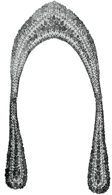 Collar with Long Lappets, France, 1875/1900. Creator: Unknown.