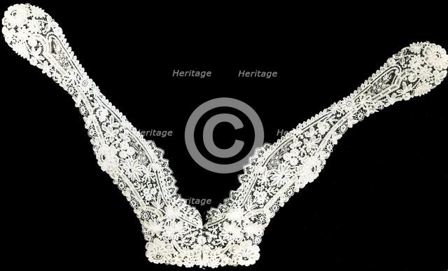 Collar with Lappets, Belgium, 1875/1900. Creator: Unknown.
