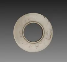 Collared Disk (Huan), c. 1600-1050 BC. Creator: Unknown