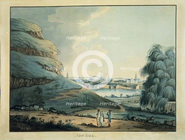 Collect Pond, New York City, 1798.