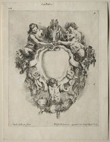 Collection of Various Caprices and New Designs of Cartouches and Ornaments: No 11. Creator: Stefano Della Bella (Italian, 1610-1664)
