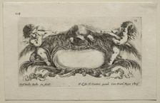 Collection of Various Caprices and New Designs of Cartouches and Ornaments: No 15. Creator: Stefano Della Bella (Italian, 1610-1664)