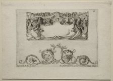 Collection of Various Caprices and New Designs of Cartouches and Ornaments: No 16. Creator: Stefano Della Bella (Italian, 1610-1664)