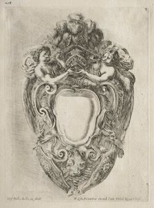 Collection of Various Caprices and New Designs of Cartouches and Ornaments: No. 3. Creator: Stefano Della Bella (Italian, 1610-1664)