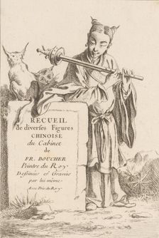 Collection of Diverse Chinese Figures, 1738-45. Creator: Francois Boucher
