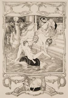 Collection of gallant and erotic fantasies. Creator: Bayros, Franz von (1866-1924)