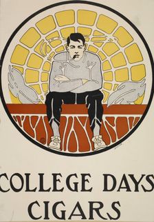 College days cigars, c1895 - 1917. Creator: Unknown