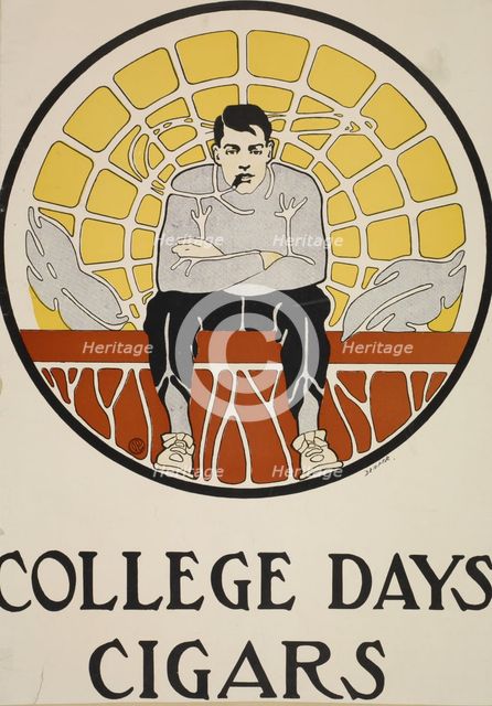 College days cigars, c1895 - 1917. Creator: Unknown.