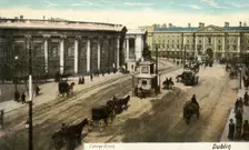 College Green - Dublin late 19th-early 20th century. Creator: Unknown