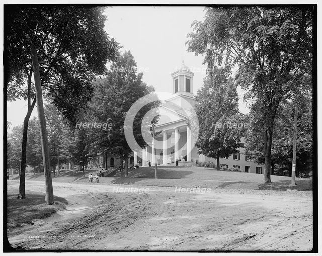 College Hall, Amherst, Mass., c1908. Creator: Unknown.